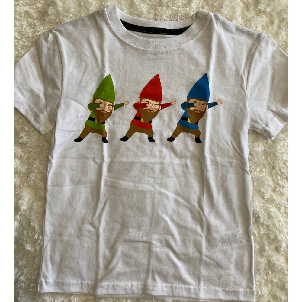 Extreme Concepts Dabbing Gnome Elf Kids Tshirt NEW Size: 5/6